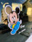 Adesivo BABY ON BOARD per auto - Bebè a bordo - Minnie e Mickey Mouse - per bambino e bambina (Baby Mickey)