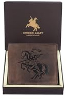 LONDON ALLEY ELK Geldbörse, SPARTAN BRAUN, Zeitgenössisch