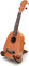 21 Zoll Ukulele Mahagoni Ananas Barrel Typ Sopranistik Ukelele Mini Gitarre 4 Stings Hawaiian Uku Musikinstrument Kinder Ukulele