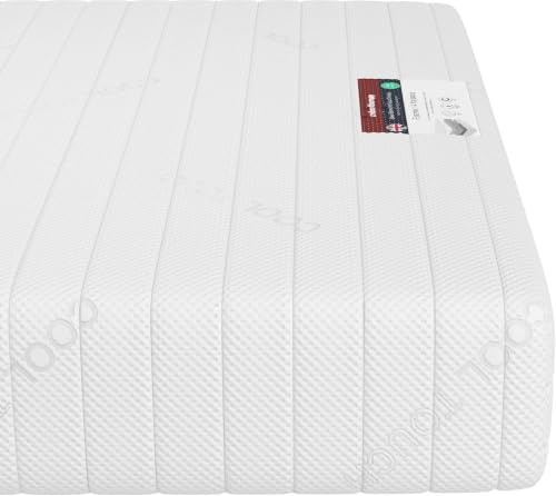 Visco Therapy Recon Eco Foam Mattress – 5FT King (200x150x17cm) Firm Orthopaedic Mattress with Cushioning & High Density Back Care – Hypoallergenic, Washable Cover, Silent Design, UK Made