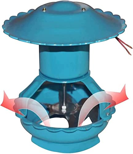 Ventilador de Chimenea, Extractor de Aire Exterior, Chimenea Ventilador de Chimenea, Evacuador de Humo de Chimenea, Accesorio de Chimenea, Cubierta de Chimenea, Campana de ventilac