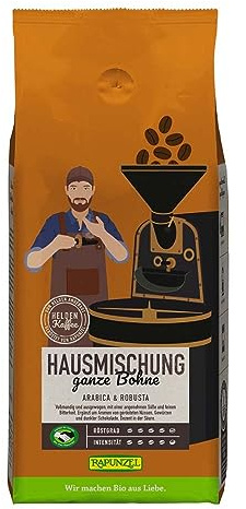 Heldenkaffee Hausmischung, ganze Bohne HIH 6 x 1 kg