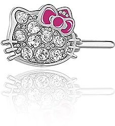Hello Kitty Sanrio Piercing de nez Kuromi et ses amis en acier inoxydable 316L en forme de L, Acier inoxydable, Sans pierre précieuse