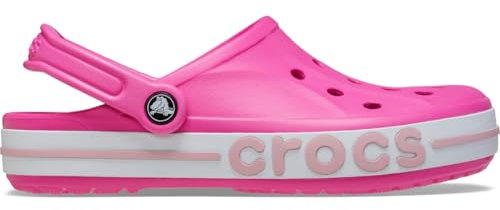 Crocs Sabots Bayaband unisexes, Rose électrique pétale rose, 10 UK Men/ 11 UK Women