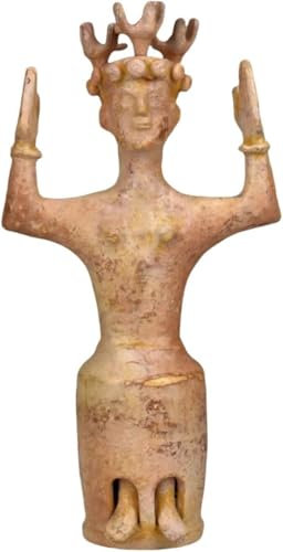 Minoische Göttin der Natur Mutter Erde Knossos Terrakotta Tonfigur