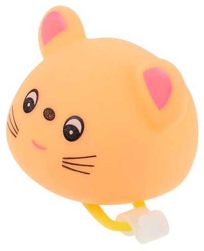 Anneome Mountainbike Hupe Cartoon Horn Aus Silikon Mit Helmlicht Lautes Signal Abnehmbar Für Kinder Und Familien Fahrradzubehör