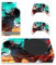 playvital Skin pour Xbox Series S Manette Accessoires,Autocollant pour Xbox Series S Console Sticker Habillages-Chauve-Souris Zombie