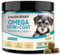 Omega 3 Salmon Oil for Dogs - Skin & Coat Supplement for Dogs, Itchy Skin & Allergy Relief - Fish Oil Chews with EPA & DHA Fatty Acids, Angelica, Methionine, Vitamins & Minerals - 120Ct