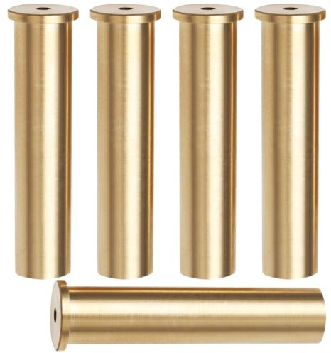 Be In Your Mind 5pcs Golf Club Weight Head Brass Shaft Tip Weights Weight Head Accessories Suitable for Steel Wood Steel Iron Shafts (10g)