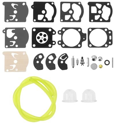 Briny River 1Set Kettensägen-Vergaser-Reparatur-Umbausatz Membran-Reparatursatz Kompatibel mit STIHL 009AV 010AV 011AV 011AV 020AV 031AV