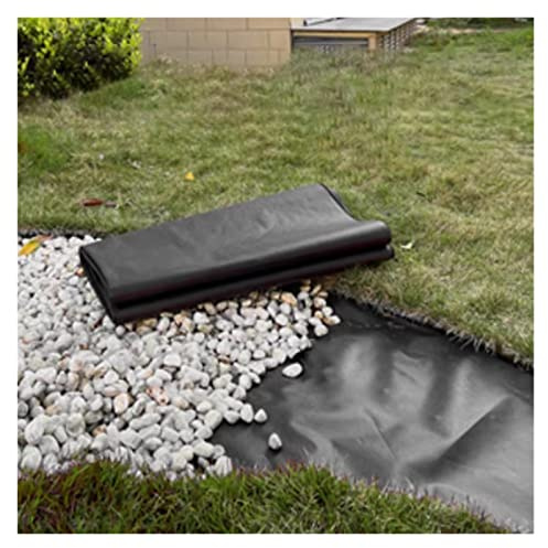 Géotextile non tissé robuste for allées et drainage, for le contrôle des mauvaises herbes et la stabilisation du sol. Différentes tailles disponibles.(0.8mx5m/2.6ftx16.4ft WxL)