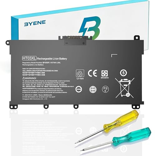 HT03XL L11119-855 - Batería para HP Pavilion 15-CS 15-CW 15-CU 15-DA 15-DB 15-DW 14-CE 14-CF 14-DF 17-CA 15-DW0033NR 15-cu1xxx 15-CS0053CL 17-by0xxx L1142 1-542 L11119-855HT03041XL HSTNN-DB8R