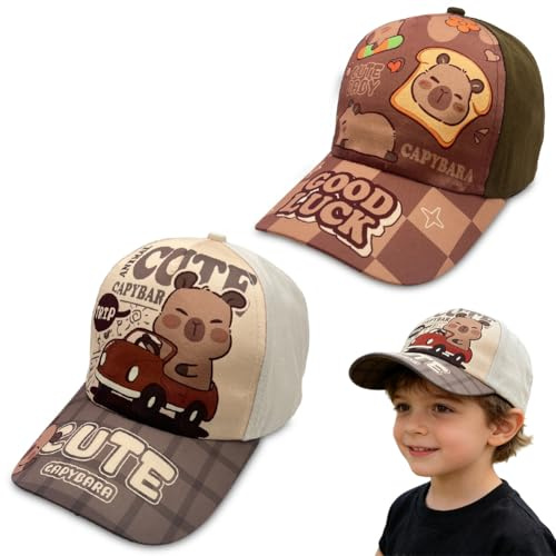 Gorras de Béisbol Infantil, Gorra Snapback para Niños Ajustable Sombrero de Protección Solar Sombrero de Verano Gorras Beisbol Accesorios Verano Sombreros Deportivo Cap para Niños