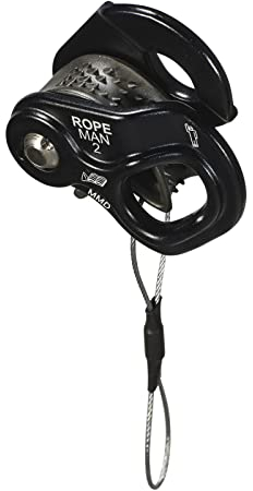 Wild Country Ropeman 2 Schwarz - Robuste bewährte Edelstahl Steigklemme, Größe One Size - Farbe Black