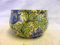 Heron Cross Pottery William Morris anemone open sugar bowl