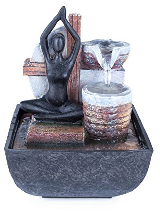 Pajoma Zimmerbrunnen ''Yoga'', H 18,5 cm