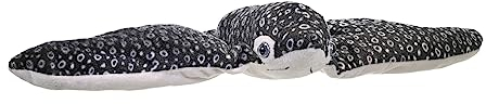 Wild Republic 20728 22470 224702 Plüsch Adlerrochen, Cuddlekins Kuscheltier, Plüschtier 30 cm, blau-weiß
