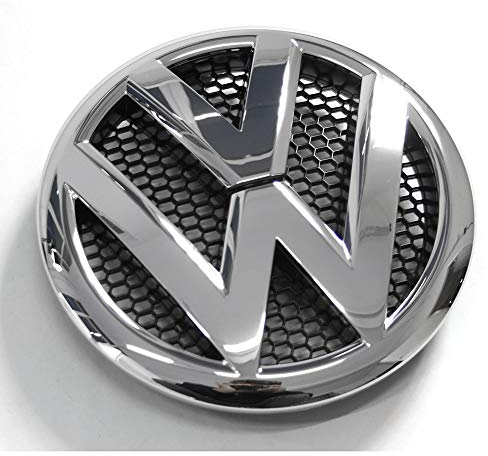Volkswagen 7E0853601C739 Emblem Kühlergrill Logo Zeichen chrom