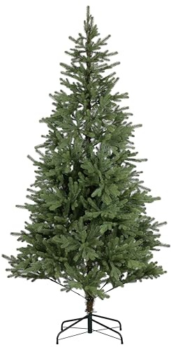 Totò Piccinni Albero di Natale ANDERMATT Artificiale Folto, Effetto Realistico, REAL TOUCH Facile Montaggio, Ignifugo (150 cm)