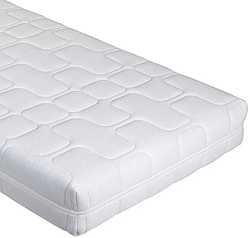 Home Deluxe - Matratze Ortho-Basic- 90 x 200 cm - Komfortschaum, beidseitig nutzbar, 7 Liegezonen - atmungsaktiv, waschbar, 16cm Gesamthöhe