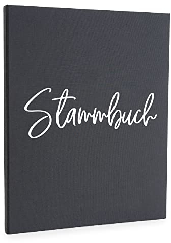 Hochzeitideal – Stammbuch der Familie Serie Amore Nr. 232 DIN A4 - Buchbinderleinen Stammbuch Hochzeit - Familienbuch Standesamt mit 4-Fach Ringmechanik & 3 Klarsichthüllen