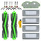 aotengou Kit Accessori di Ricambio per iRobot Roomba Combo R111840 R1138 Robot Aspirapolvere 14 Confezioni 2 Spazzole Principali, 4 Filtri, 6 Spazzole Laterali, 2 Panni Mop