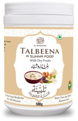 AL MASNOON Talbina aux fruits secs 500 g (1 pièce) / Une bouillie de sunnah et alimentation saine pour tous les groupes d'âge