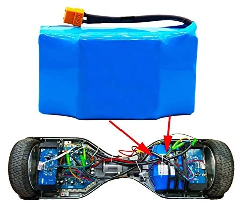 LONONE Lithiumbatterie 36v 4.4ah 5.2ah 10s2p 36v Batterie 4400mAh Lithium-Ionen-Pack 42V 4400mAh Roller Twist Autobatterie,36V 4.4Ah