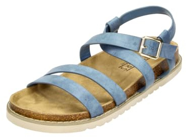 Fitters Footwear That Fits Sandale Jolie, modische Schuhe in Übergröße, (EU) 42, 43, 44, 45 große Damenschuhe,