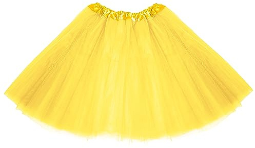 Oblique Unique® Tutu Tütü Reifrock Unterrock Petticoat Damen Frauen Rock als Kostüm Accessoire für Fasching Karneval Motto Party Einheitsgröße