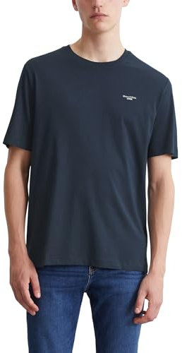 Marc O'Polo Herren B61202151060 T-Shirt, Navy Teal, S EU