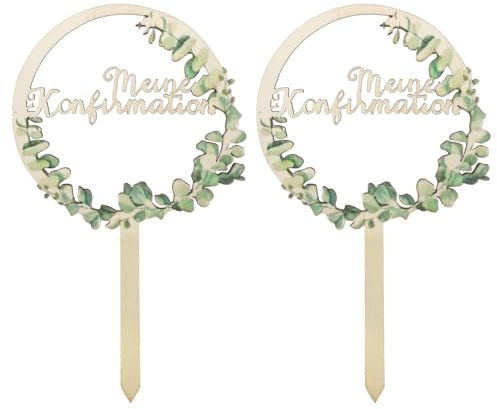 2pcs Tortenaufleger Kommunion,Tortendeko Konfirmation Tortenaufleger Konfirmation Tortendeko Kommunion Kommunion Tortendeko Tortendeko Konfirmation Cake Topper Konfirmation Tortenstecker Kommunion