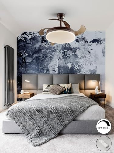 VENTILADOR VENTO MARRON D50 DIMABLE