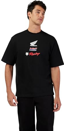 Fox Racing Honda Herren-T-Shirt, übergroß, kurzärmelig