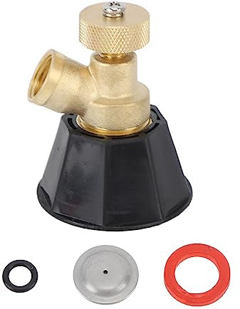 Rociador de Alta Presión a Prueba de Viento para Agricultura, Boquilla de Niebla de Riego de Hilo Femenino G3/8 con Cubierta