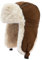 CLAPE Outdoor Wintermütze mit Ohrenklappen Warme Trappermütze Fliegermütze Herren Damen Anpassbar Earflap Mütze Winddicht Bombermütze