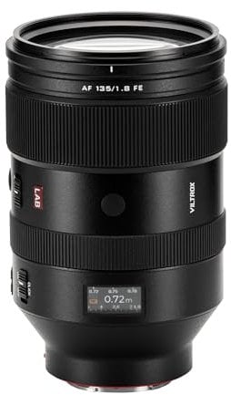 Viltrox AF 135mm F1.8 Lab FE Full Frame Lens for Sony e Mount, Dual Floating Focus 135mm f1.8 f/1.8 HyperVCM Motor Telephoto Prime Lens for Sony E-Mount