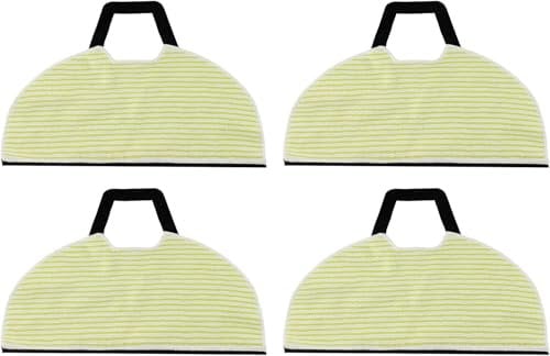 YUETTYY Vacuum Replacement Mop Pads for Shark RV2610WA AV2610WA RV2620WD RV2610WFUS RV2410WD 2- in-1 Robot Vacuum,Washable Reusable Microfiber Mop Pads (4 Pack)