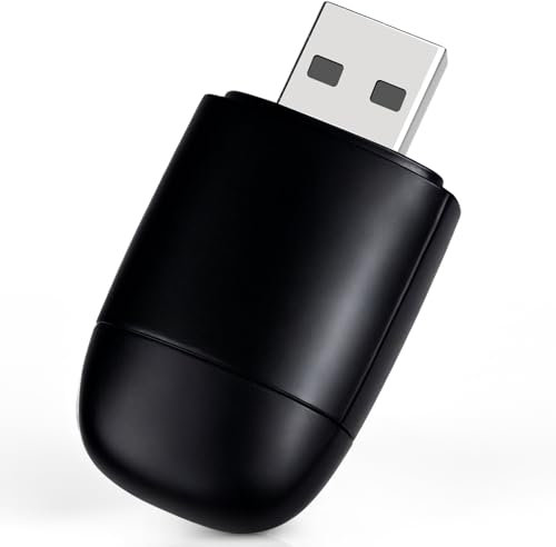 SternSinn 2 IN 1 Adattatore Carplay Wireless 2025, Converte Carplay da Cablato in Wireless, Plug & Play, Mini Carplay Wireless, Porta USB C/A, Adatto per iOS 10+, Nero