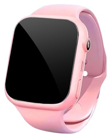 jiingekk AMOLED Montre connectée de fitness avec écran étanche jusqu'à 50 m de puissance pendant 30 jours de puissance et de reconnaissance d'appel en silicone