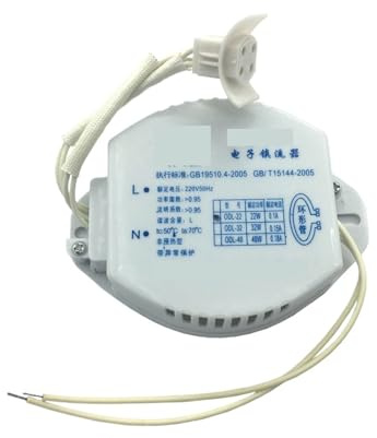 elektronisches Vorschaltgerät T6 T5 Elektronisches Vorschaltgerät 32W 40W 55W 220V for G10Q Ringröhren Vorschaltgeräte Rundröhre Deckenleuchte Leuchtstofflampe Gleichrichter(40W)
