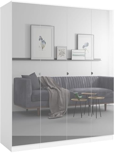 Spiegelschrank Monza 4D 160 Weiß