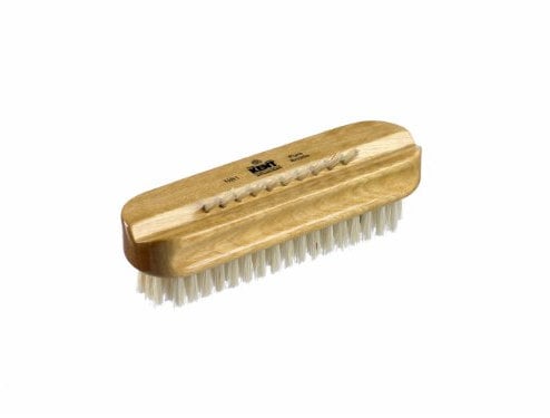 Kent Brushes Natural White Bristle Nail Brush in Satinwood