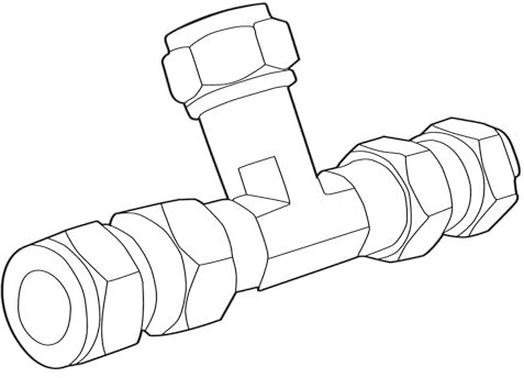 Moen 104425 Mélangeur commercial avec clapets anti-retour intégrés Chromé