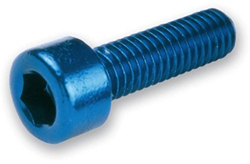 Screw Set 6 pezzi Esagono Incassato in Alluminio Rosso, M8 x 25