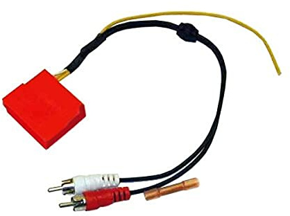 Audi 4D0 051 444 B Adapter Cinch Vorverstärkerausgang zu Hinteren Aktivlautsprechern