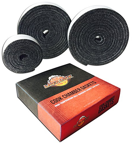 BBQ gaskets Nomex High Temp Replacement BBQ Gasket for All Kamado Smokers (Joe, Primo, Grill Dome, King, Komodo, saffire etc)