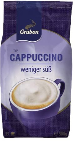 Grubon Typ Cappuccino weniger süß, 500g