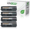 Kineco 4 Toner kompatibel für Brother TN-325 TN-320 TN-328 für Brother DCP-9055CDN 9270CDN HL-4140CN 4150CDN 4570CDW MFC-9460CDN MFS-9560CDW - Schwarz 4.000 Seiten, Color je 3.500 Seiten