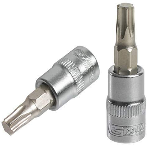 1/4 Zoll TorX®-Schraubendreher-Einsatz L.37 mm, Serie T27 ULTIMATE®, Chrom-Vanadium, satiniertes Chrom-Vanadium